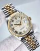 Rolex Datejust 36mm Ivory Pyramid Dial Two Tone 1991 Box and Papers - 4