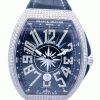 Franck Muller Vanguard Yachting, Customised Diamonds 45mm, 2022, Box and Papers - 4