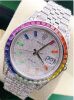 Rolex Datejust 41 mm Rainbow, Iced out Box and Papers - 3