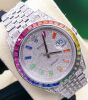 Rolex Datejust 41 mm Rainbow, Iced out Box and Papers - 4