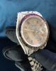 Rolex Datejust 41 mm Rainbow, Iced out Box and Papers - 9