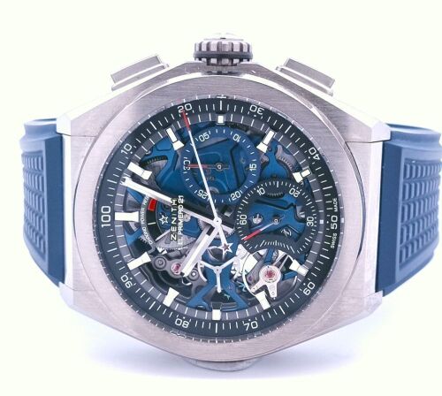 Zenith Defy El Primero 21 Titanium, 44mm Box and Papers