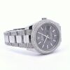 Rolex Datejust 41mm, Rhodium Dial, 2022 custom diamonds, Box and Papers - 3