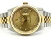 Rolex Datejust 36mm Two Tone Champagne Dial S Serial 1993 Box and Papers