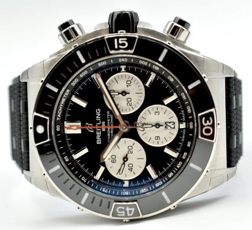 Breitling Super Chronomat BO1 44mm 2023 Fully Stickered Box and Papers