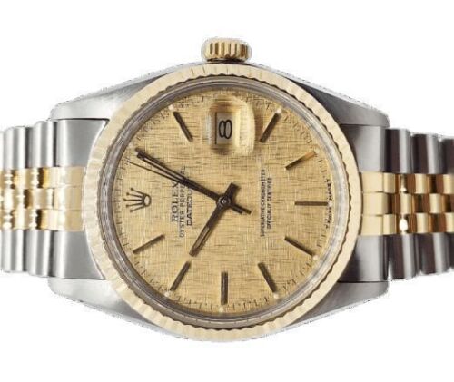 Rolex Datejust 36mm Two Tone Linen Dial 1987