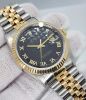 Rolex Datejust 36mm 18K Yellow Gold Two Tone 16233 Black Pyramid Dial 1991 - 3