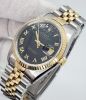 Rolex Datejust 36mm 18K Yellow Gold Two Tone 16233 Black Pyramid Dial 1991 - 4