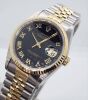 Rolex Datejust 36mm 18K Yellow Gold Two Tone 16233 Black Pyramid Dial 1991 - 6