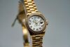 Rolex Lady-Datejust 26 Mother of Pearl Diamond Dial & Diamond Bezel Yellow Gold President Bracelet 2003 Box and Papers - 4