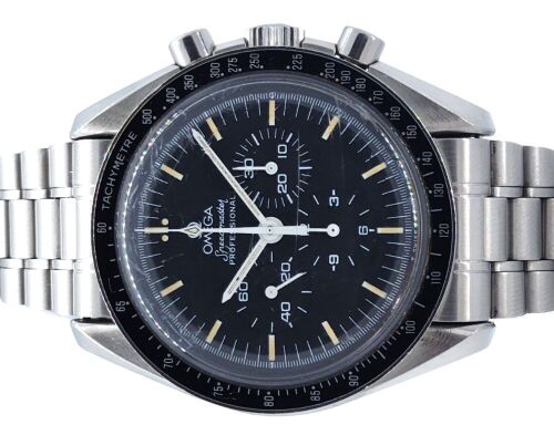 Omega Speedmaster Moonwatch Tritium 42mm 1991 Box & Papers