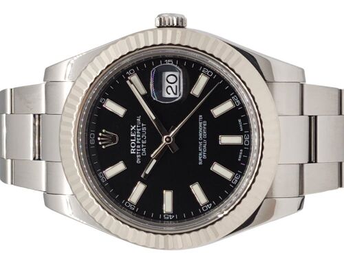 Rolex Datejust 2 Black 41mm 2012 G Serial