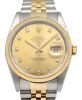 Rolex Datejust Two Tone Diamond Dial 36mm 1991 X Serial - 2