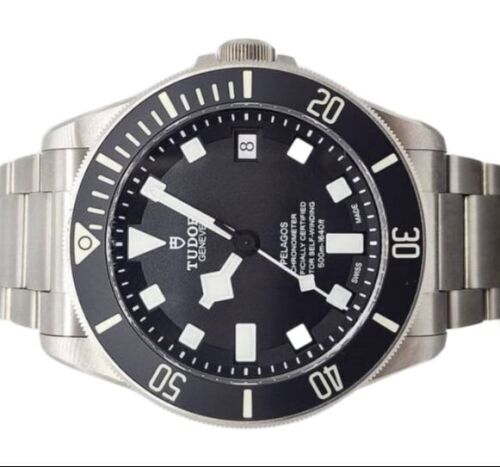 Tudor Pelagos 42mm Black Dial Titanium 2019 Box and Papers