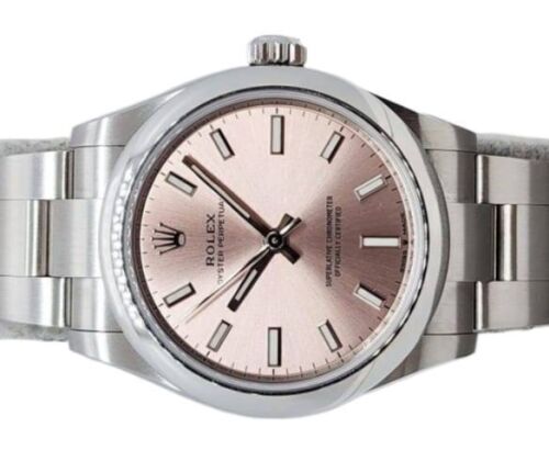 Rolex Oyster Perpetual Pink 31mm 2022 Box and Papers