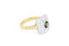 Retailer Liquidation with Valuation of $7,350 18k yellow & white gold ring set with a 0.65ct natural Australia parti sapphire & 0.62cts of diamonds - 3