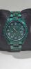 ROLEX DATEJUST 41MM SYNTHETIC GEMSTONES GREEN MK1259 - 3