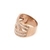 "Wholesaler Closing Down Must Be Sold" 14K Rose Gold, 0.52ct TDW Diamond, Twist Style Ring - 3