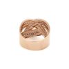 "Wholesaler Closing Down Must Be Sold" 14K Rose Gold, 0.52ct TDW Diamond, Twist Style Ring - 4