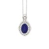 "Wholesaler Closing Down Must Be Sold" 14K White Gold, 9.49ct Tanzanite and Diamond, Antique Inspired Pendant Necklace - 4