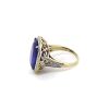 "Wholesaler Closing Down Must Be Sold" 14K Yellow Gold, 13.25ct Tanzanite and Diamond, Halo Cocktail Ring - 3